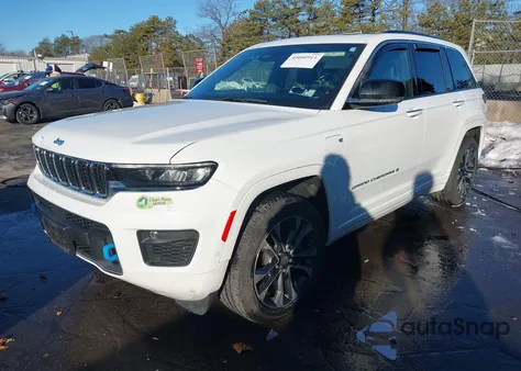 2022 Jeep Grand Cherokee 4Xe Overland 4X4 z USA, uszkodzony, nr VIN 1C4RJYD61N8758326